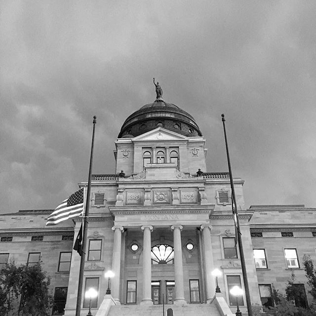 The Montana State Capitol in Helena