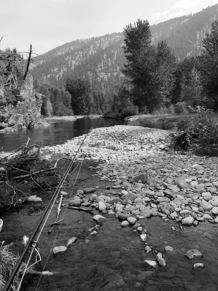A Montana mountain river